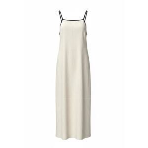 Strappy Back Midi Dress Cream Size M